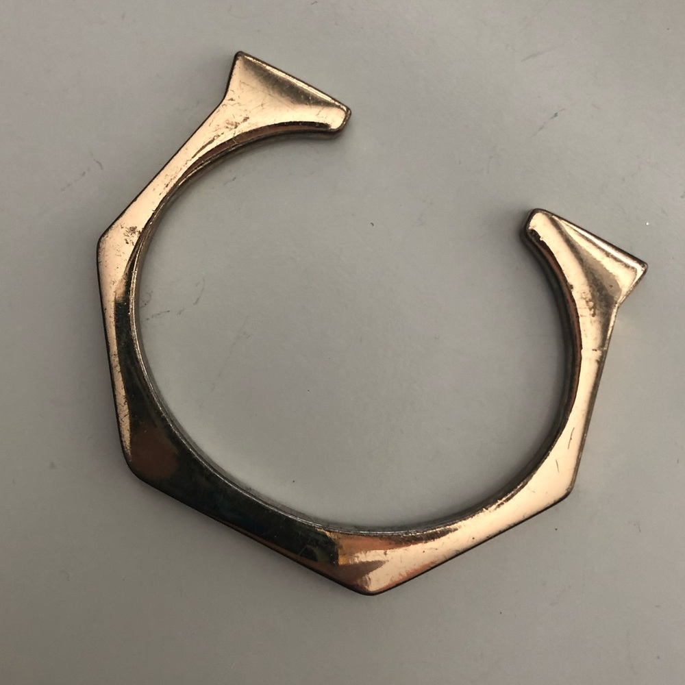 Vintage geo bangle